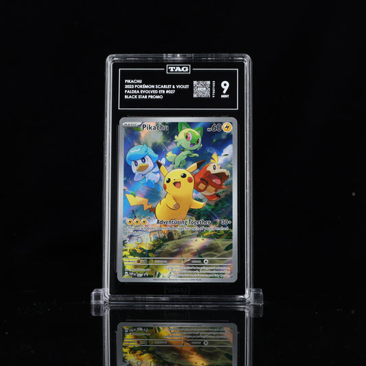 TAG 9 Pikachu | Scarlet & Violet Promo Cards 027